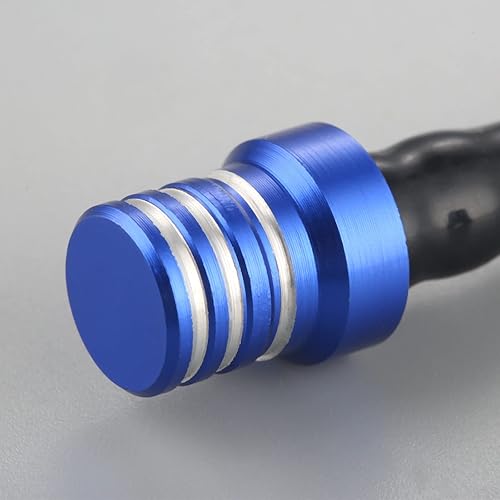 Miniatura 4 de Mtsooning 2 mangueras de ventilación de gas, tubo de tapa de tanque de combustible, tubo de ventilación de válvula, repuesto universal CNC para ATV,