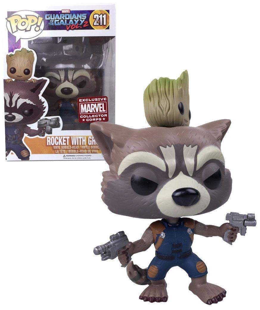 Funko Pop Guardians of the Galaxy vol. 2 211 Rocket with Groot