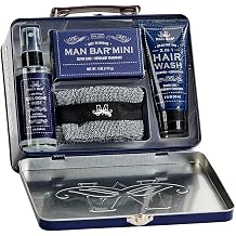 San Francisco Soap Company Man Bar Travel Set - Silver Sage & Bergamot | Created with the Man in Mind | No Harmful Chemicals - Good for All Skin Types - Made in the USA |