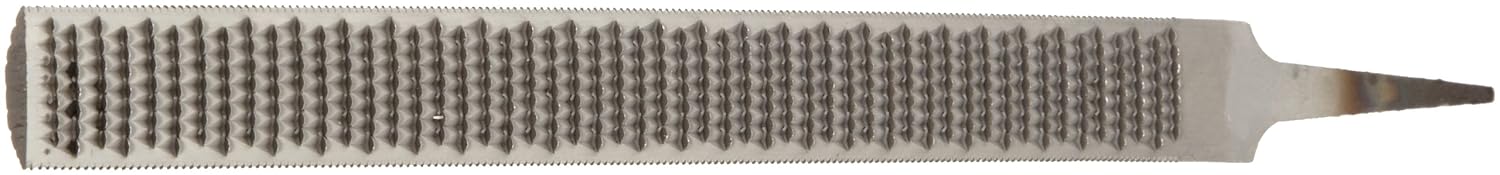Nicholson-19493N Wood Rasp File, American Pattern, Wood Rasp Cut, Half-Round, 14" Length