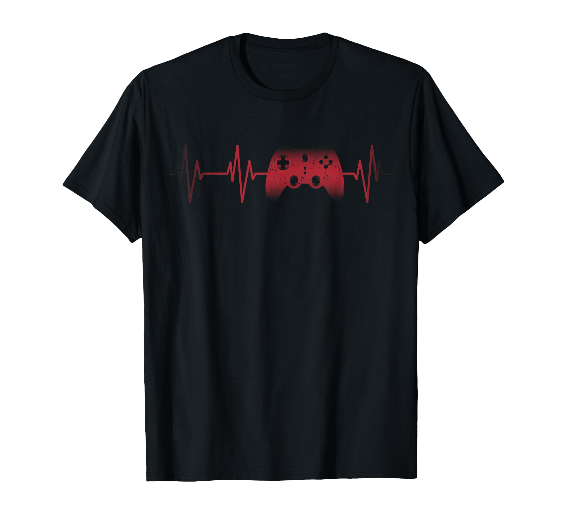 Gamer Heartbeat video gamer controller Boys Teens Men women T-Shirt
