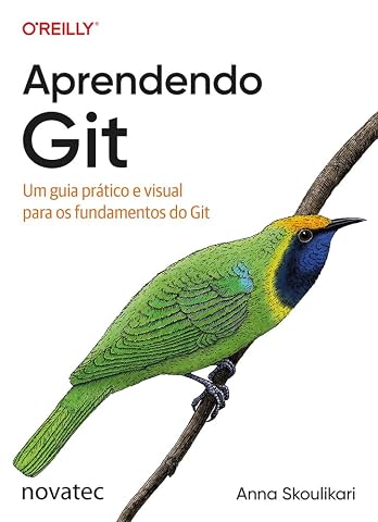 Capa do livro Aprendendo Git, guia prático e visual dos fundamentos do Git