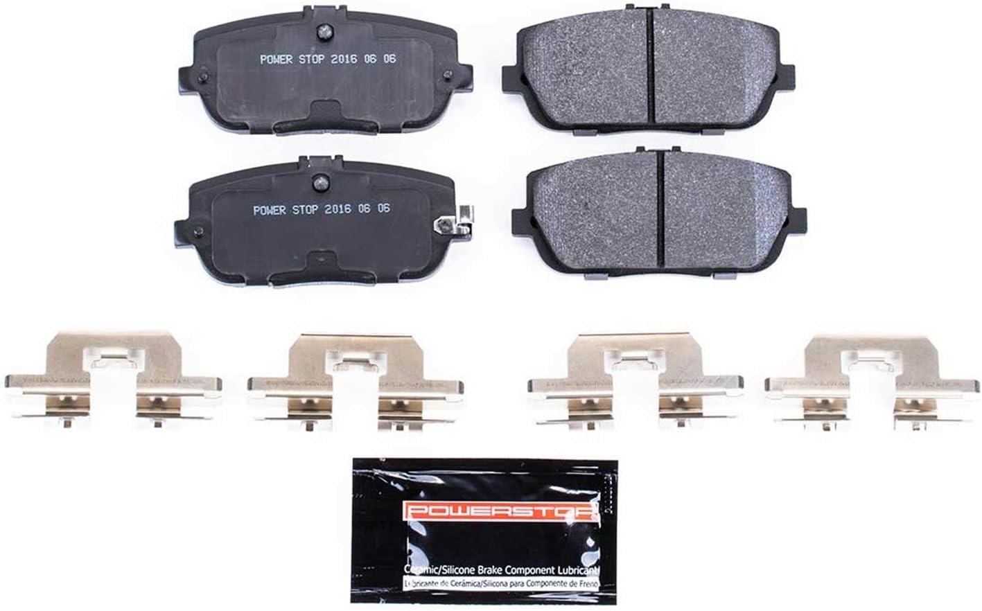 Power Stop PSA-1180 Track Day Spec Pad For Fiat 124 Spider 2017-2020 | Mazda MX-5 Miata 2006-2022 [Vehicle Specific]