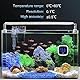 Brifit Mini Digital Aquarium Thermometer mit LED Display und Touchscreen - Hohe Präzision für Süßwasser und Marine Aquarien