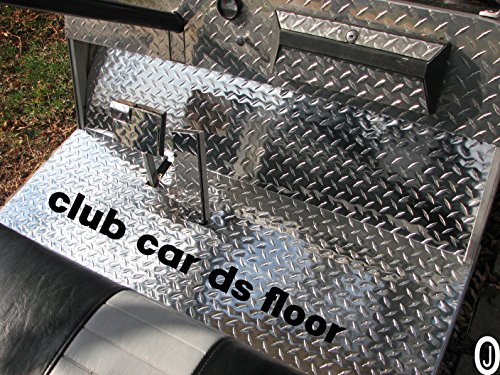 Club Car Ds Golf Cart Diamond Plate Floor With Upper Floor #TOP1