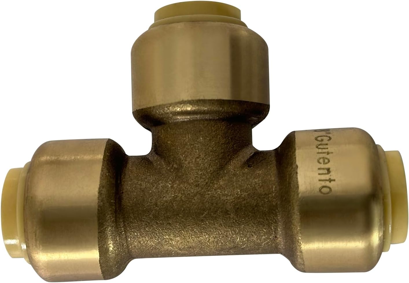 XFITTING Push Fit 3/8 Inch x 3/8 inch x 3/8 inch Push Fit Tee, 2 Pieces