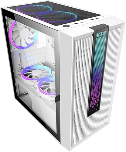 Vista 12 de PCCOOLER Master IE200 E-ATX - Funda de malla de vidrio templado
