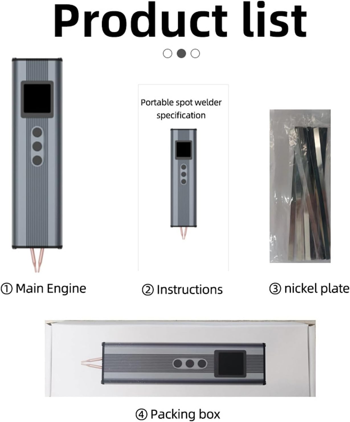 Light Weight Aluminum Alloy Battery Spots Welder Ideal For Automotive Repairs And Outdoor Tasks Extended Battery Power Handheld Welding Machine