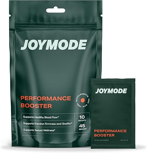 JOYMODE Potenciador de rendimiento con nitrato de arginina, L-citrulina, vitamina C y suplemento de libido de ginseng - Apoya el flujo sanguíneo de