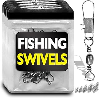 Fishing Swivels - Fishing Tackle – Saltwater Fishing Gear Fishing Equipment - Trout Fishing Gear and Equipment - Fly Fishing Accessories and Equipment