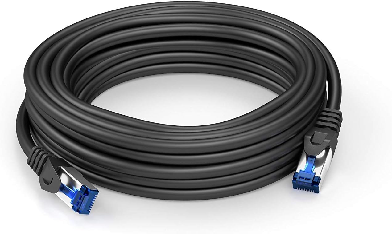 Amazon Crazy 🔥 Deals KabelDirekt – Ethernet Cable & Cat 6 Network Cable/Cord – 75ft x5 – RJ45 F/UTP gigabit Internet Cable – Ideal for 1Gbps Networks/LANs and Internet Access, routers, modems, switches; Black/Silver Best Deal 🛒 KabelDirekt – Ethernet Cable & Cat 6 Network Cable/Cord – 75ft x5 – RJ45 F/UTP gigabit Internet Cable – Ideal for 1Gbps Networks/LANs and Internet Access, routers, modems, switches; Black/Silver