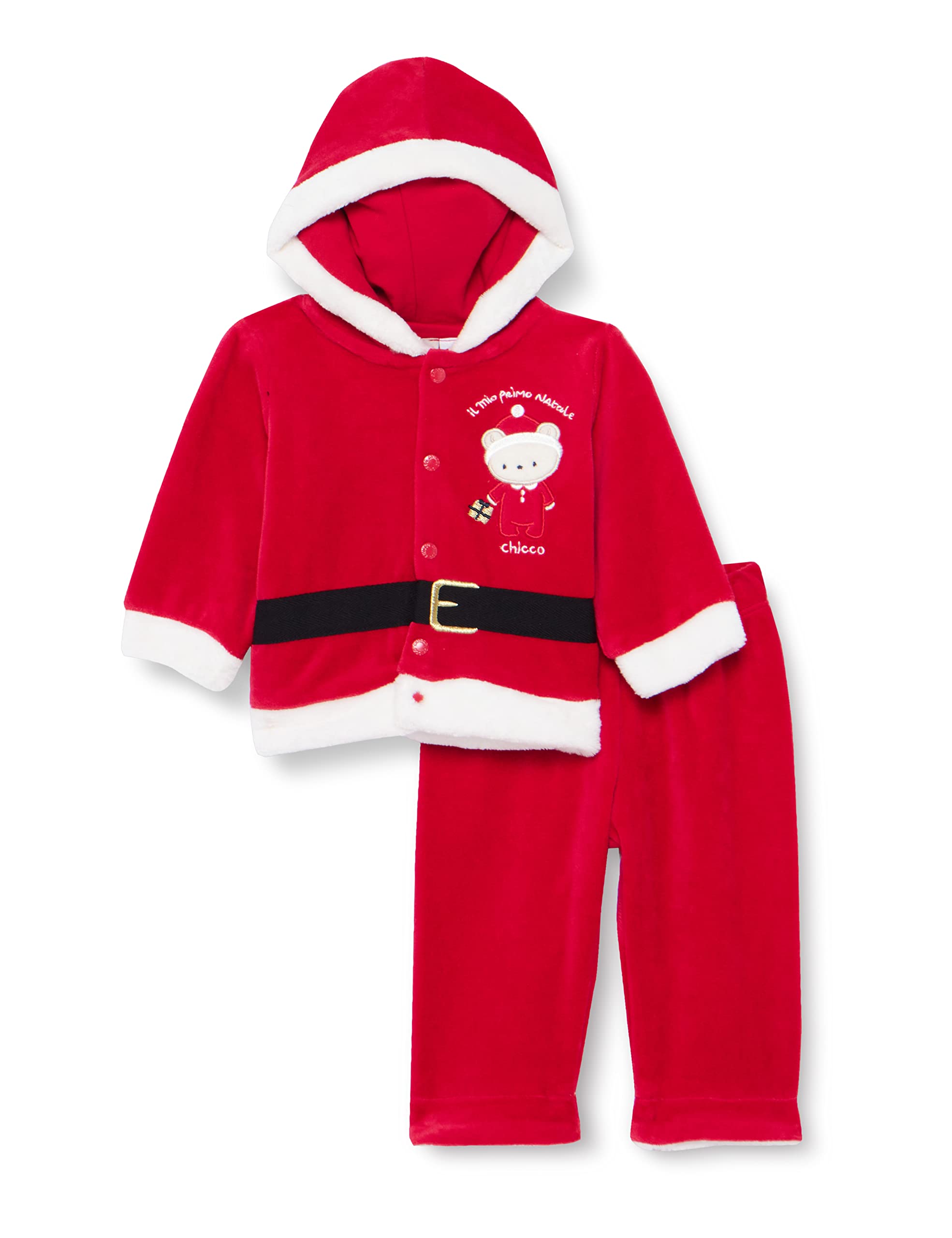 Chicco Completo con Cardigan E Pantaloni Lunghi (Pacco da 2) Unisex-Bimbi