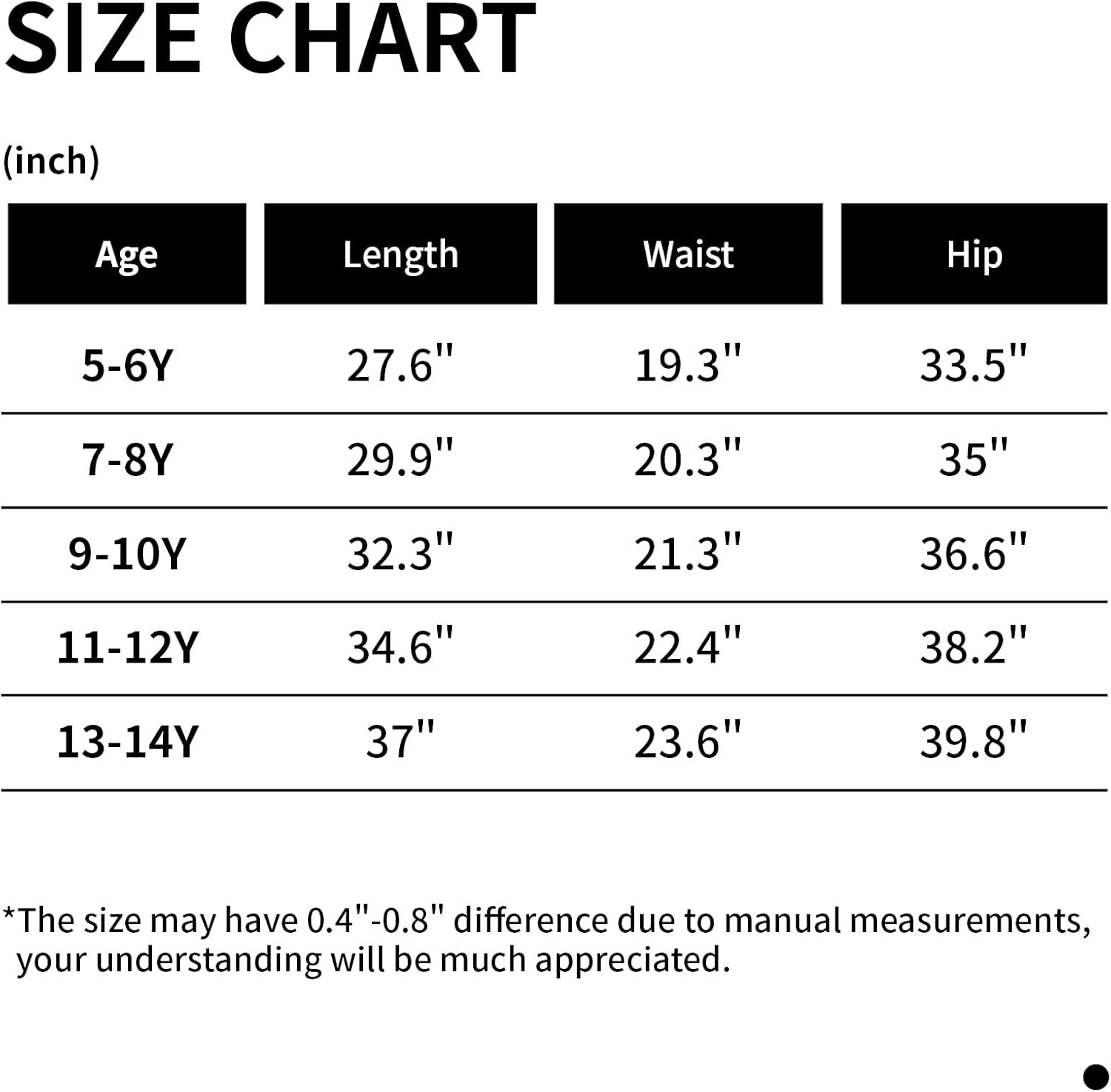 Girls High Waisted Uniform Pants Kids Wide Leg Dress Pants Casual Trousers - Image 6