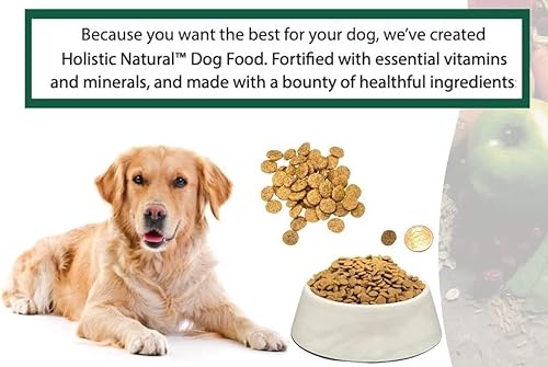 Miniatura 3 de Bench & Field Holistic Natural Alimento seco para perros adultos, receta de harina de pollo y arroz integral, bolsas de 6.6 libras (paquete de 4)