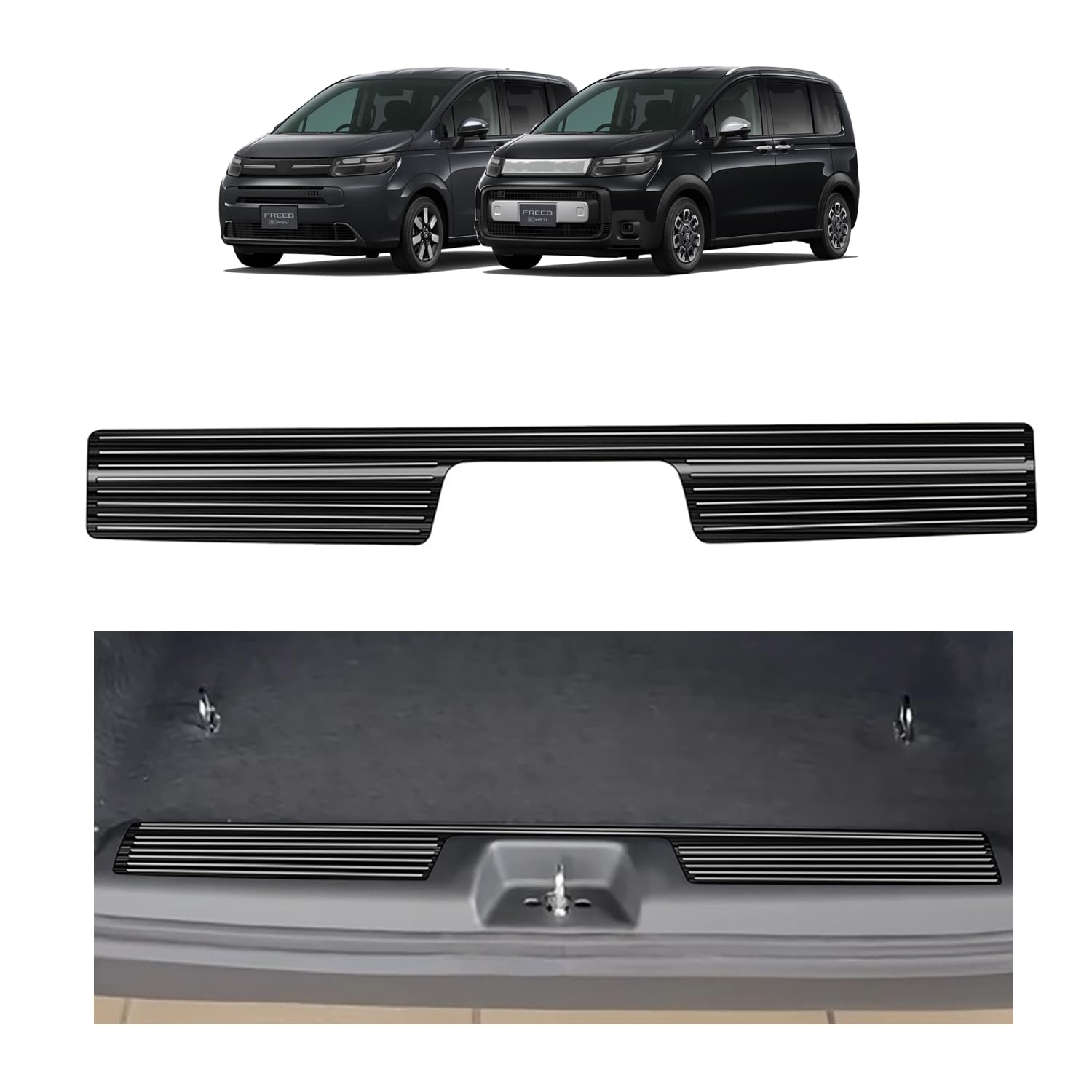 Dorataro様フリードクロスターリアガーニッシュリアバンパー