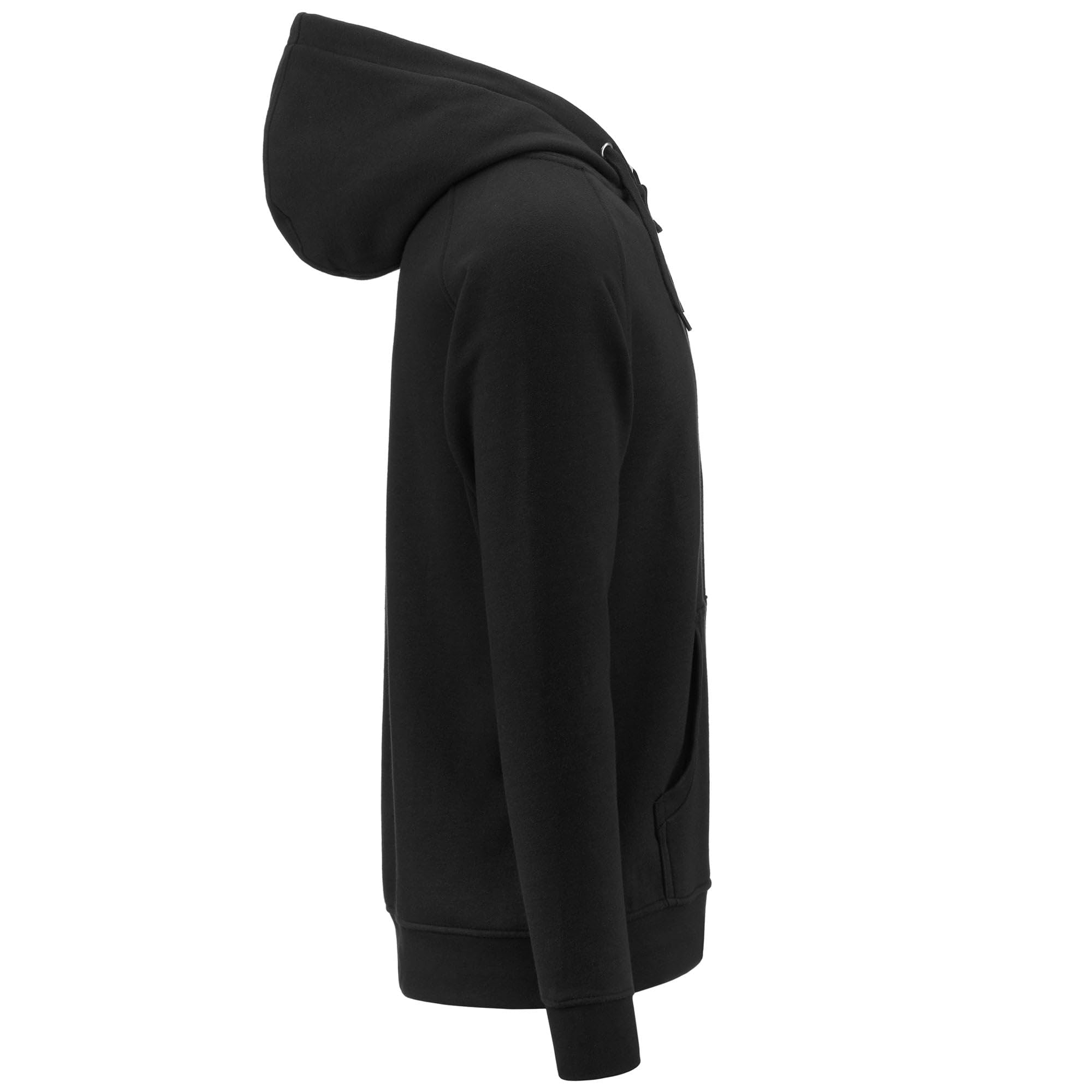 Image secondaire de Veste à Capuche Kappa Jack Slim pour Homme - Noir/Blanc, Taille S