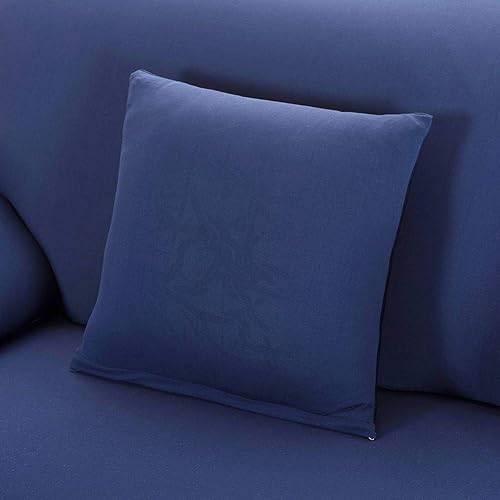 Miniatura 7 de NDNCZDHC Funda de sofá elástica fácil de llevar, protector de muebles suave con parte inferior elástica, protector de sofá de poliéster y elastano,