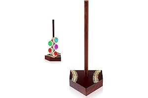 Baseball Softball Stacking Ring Display Stand - Showcase Your Precious Memories