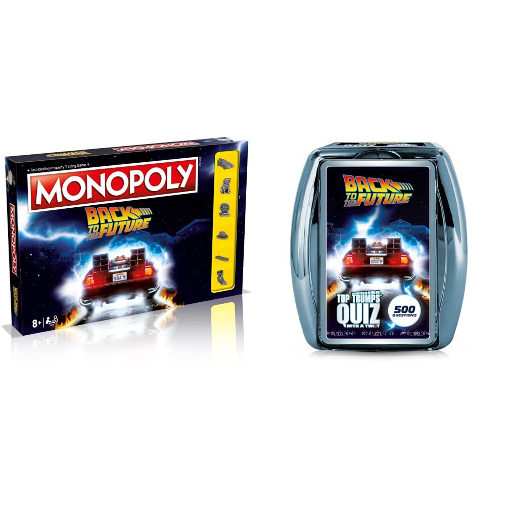 Back to the Future Monopoly + Back to the Future Quiz