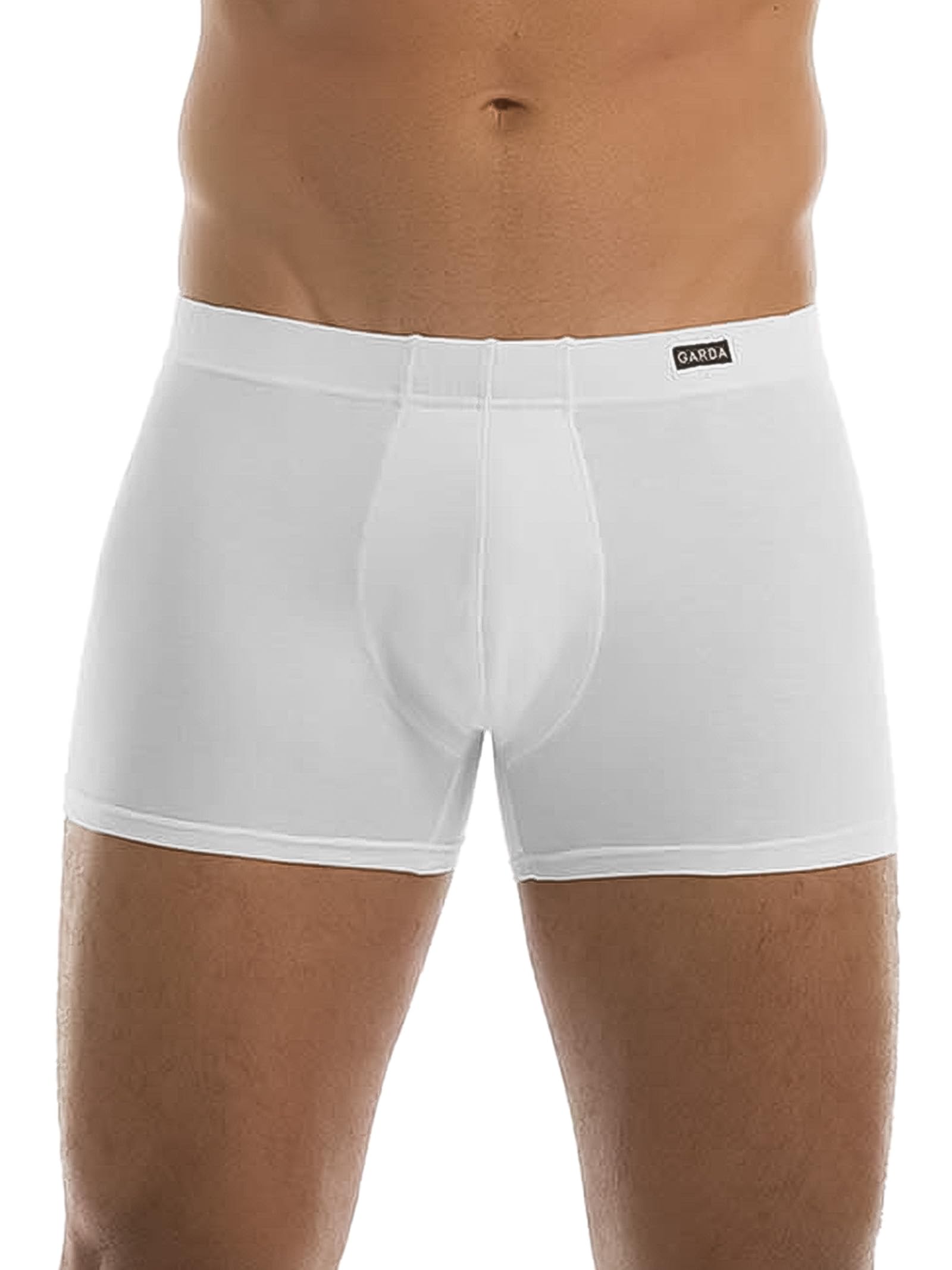 GARDA - 6 Boxer Uomo in Cotone Bielastico, Boxer Elastico Ricoperto 3472