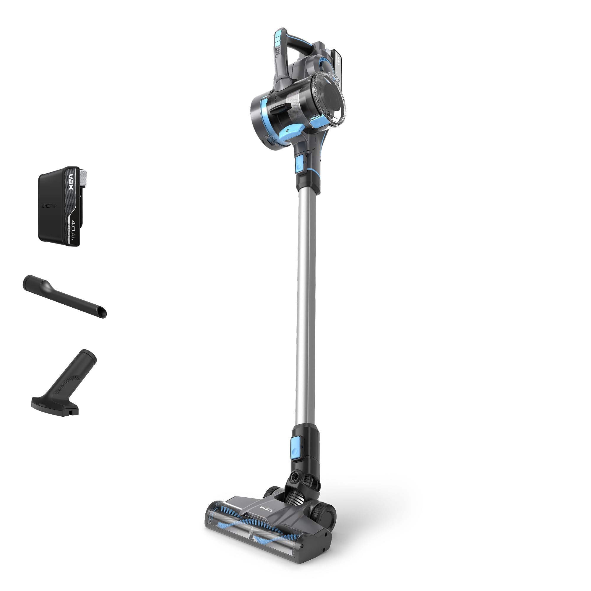 Vax Blue Clsv-B4ca Blade 4 Classic Plus Cordless Vacuum Cleaner - Graphite