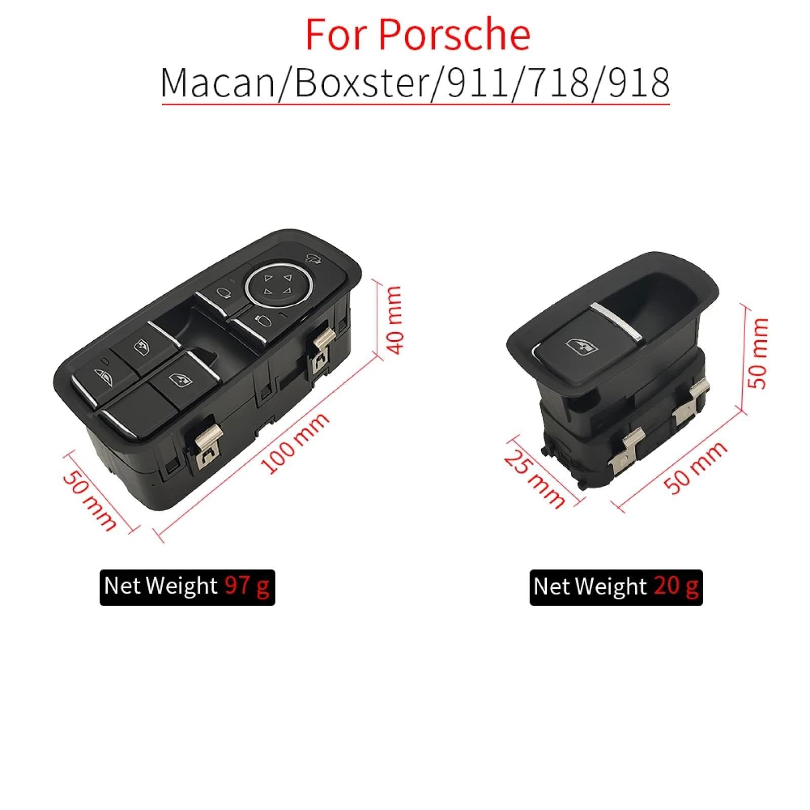 Amazon.co.jp: パワーウィンドウスイッチ ポルシェ 911 991 718
