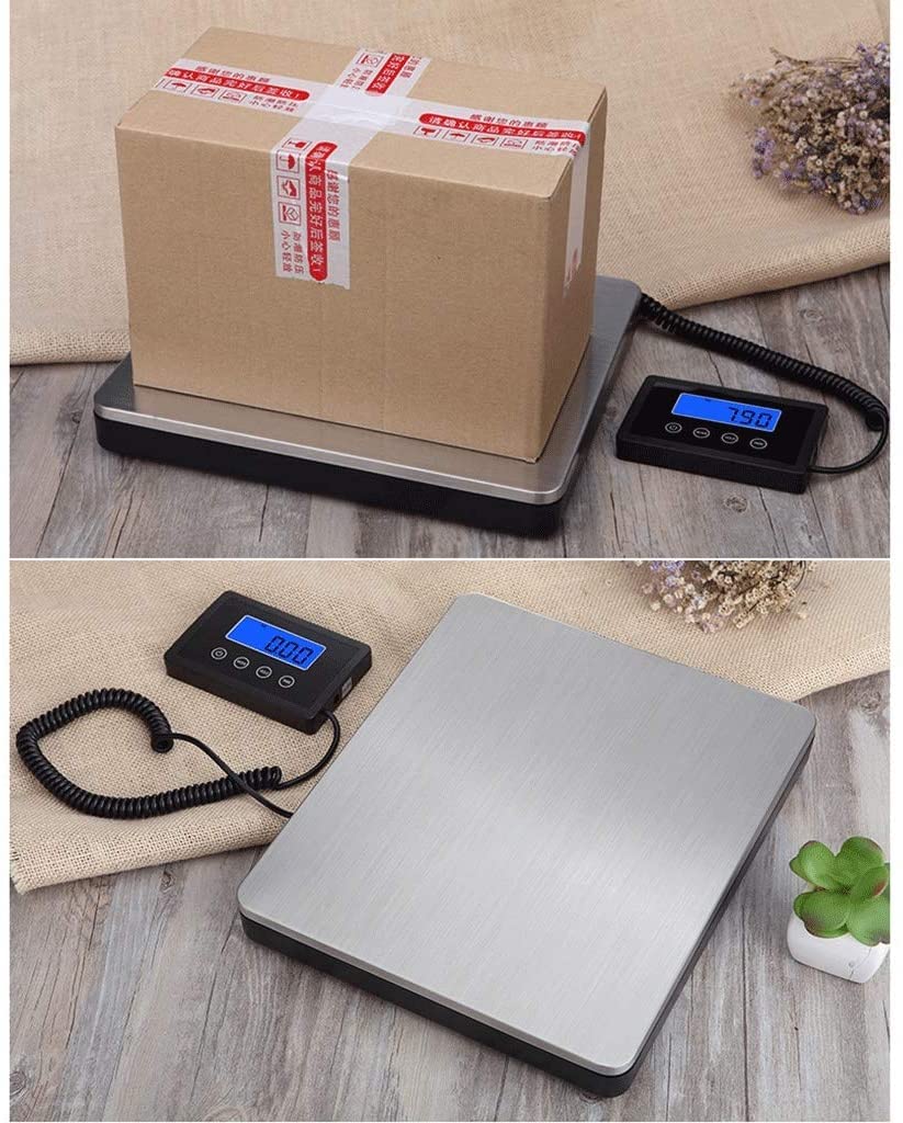 Báscula Electrónica Digital De Alta Precisión, Plateada, 180 Kg/50 G, para Pesaje Postal Profesional, De Acero Inoxidable, para Frutas, para Pesaje Comercial, Tienda Y Co