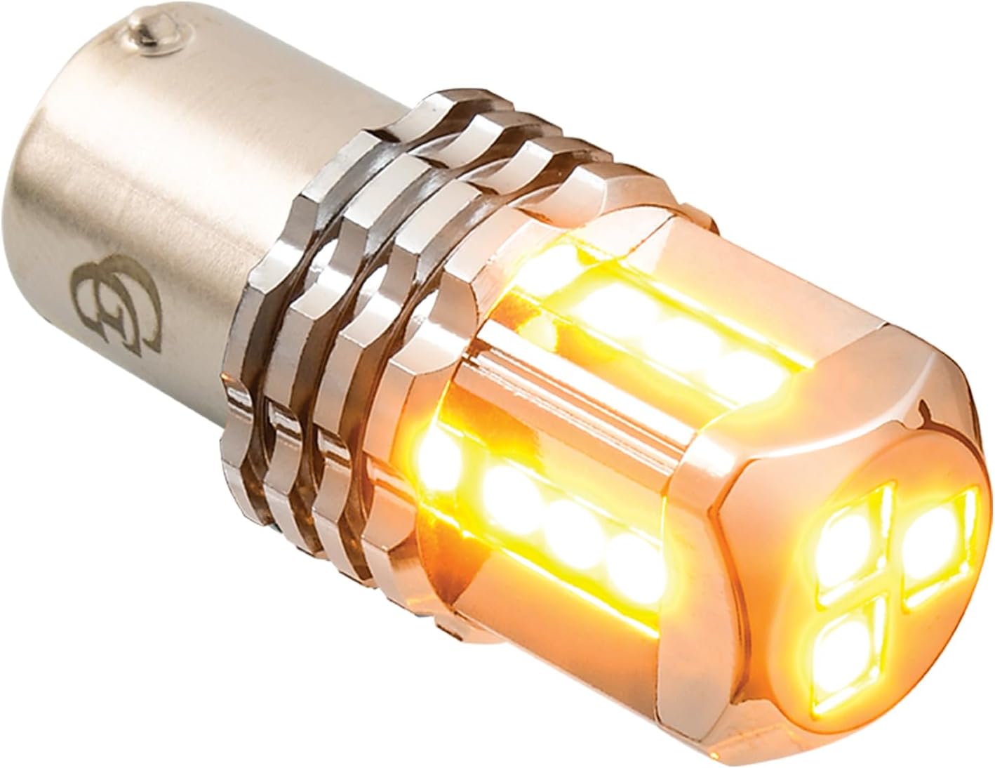 GG Grand General 70798 1157 White 15 SMD LED Tower LED Bulb, 12V, Twin Pack