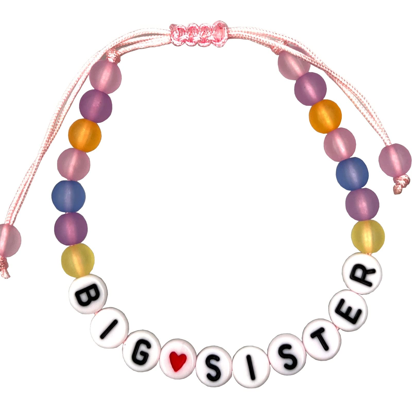 Sister's Big Bracelet Gift, Little Girls' Sister Jewelry