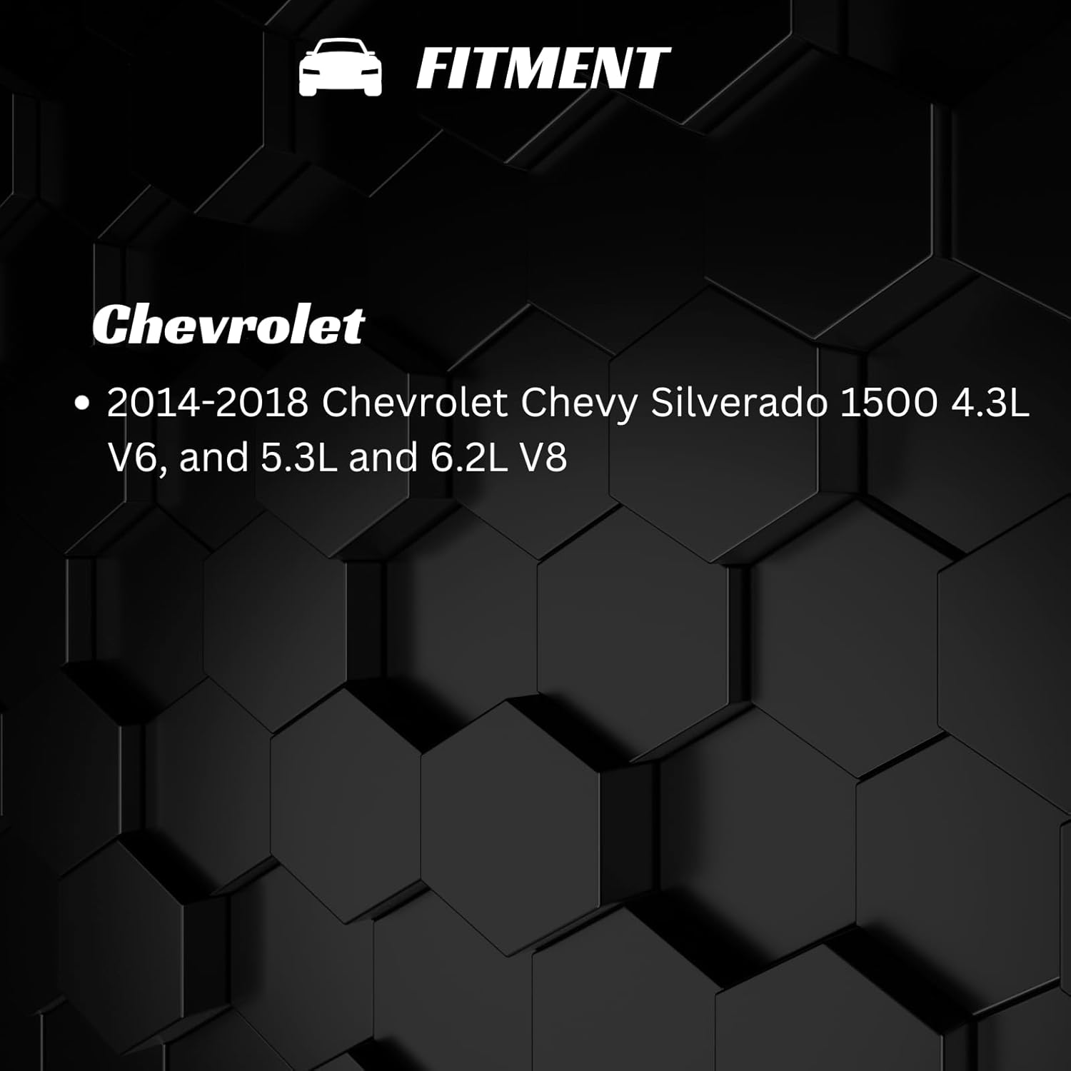 Starter Connector Pigtails Repair Wiring Harness Plug Kit 1-Way with 7.87'' Compatible with 2014-2018 Chevy Silverado 1500H Replaces 19300471 PT2974 H7155