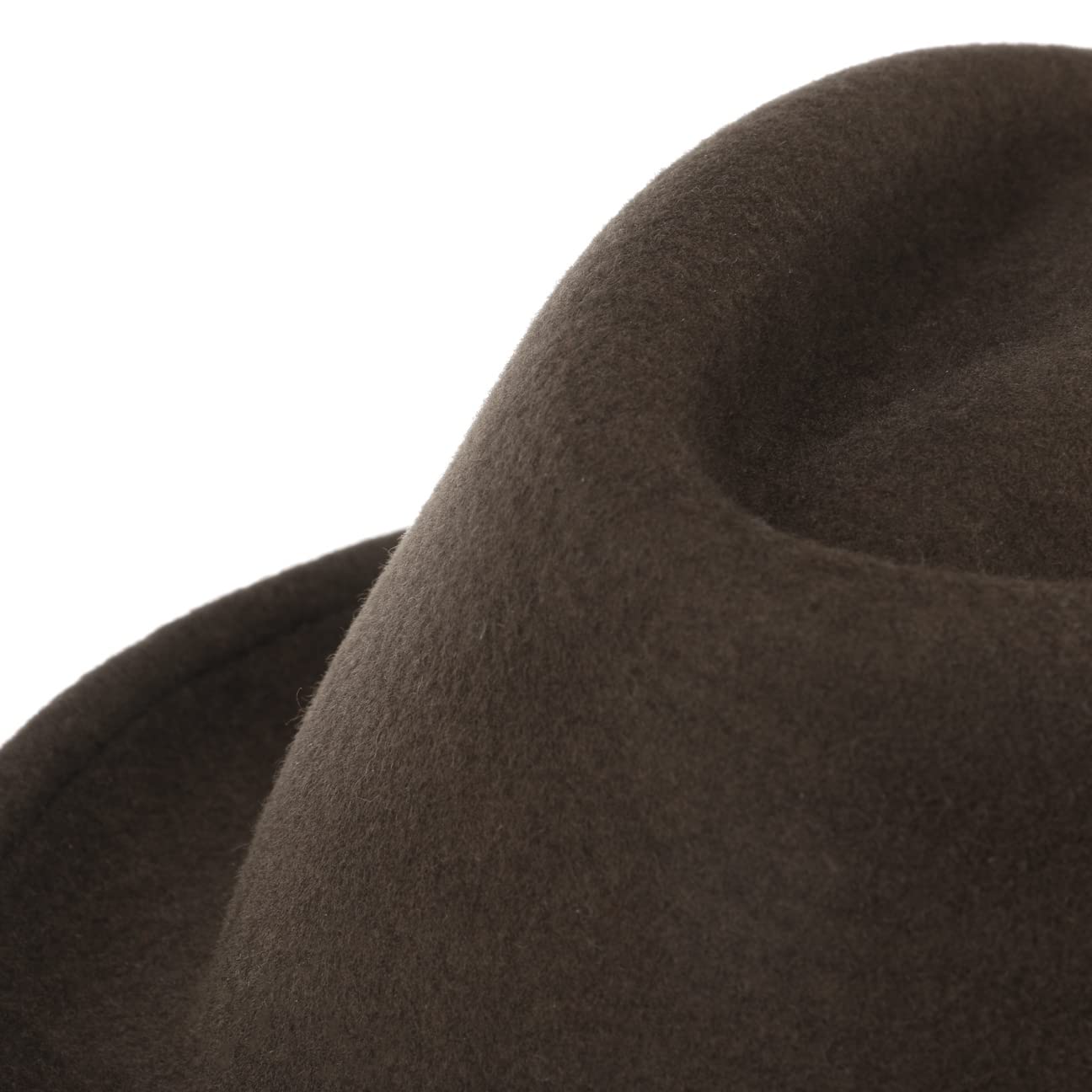 LIERYS Blank Pork Pie Ladies Men Cappello in Feltro Idrorepellente Schiacciabile Lana Estate Inverno