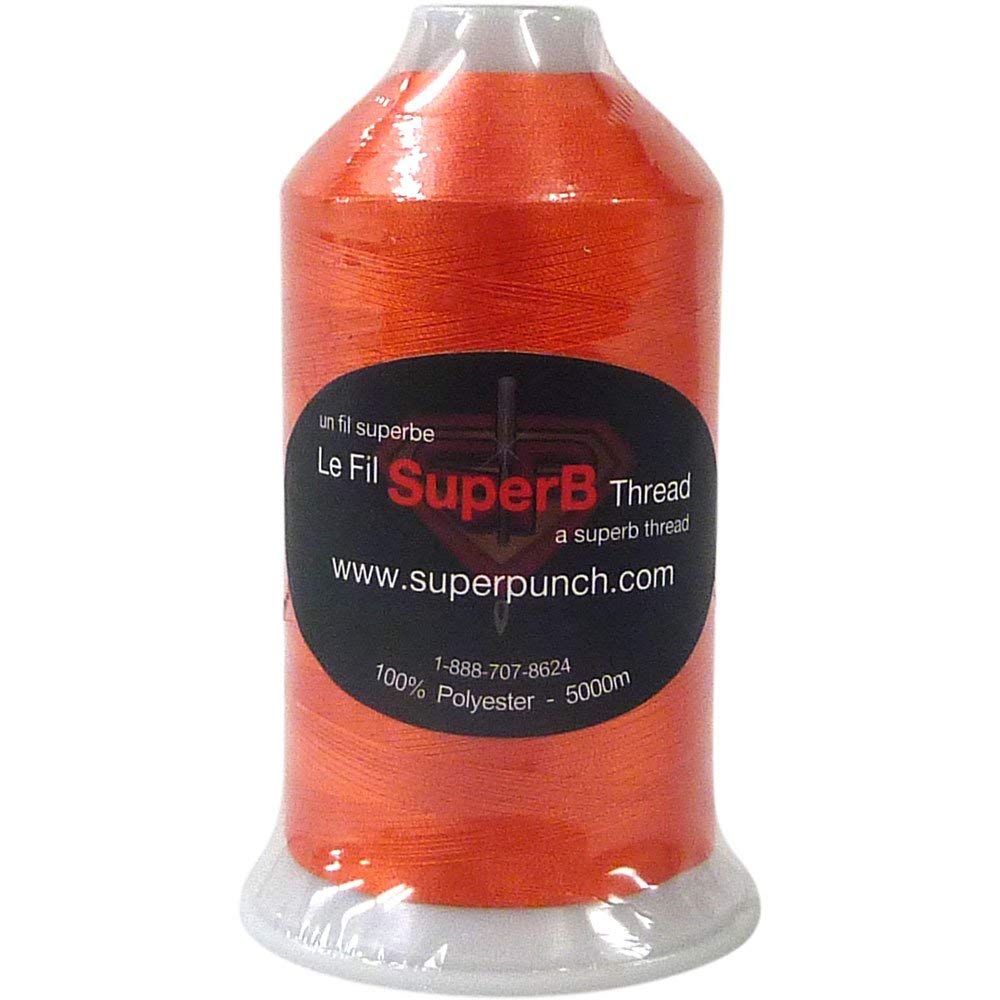 Superpunch SuperB Thread, 5000 m Cone, International Orange 650