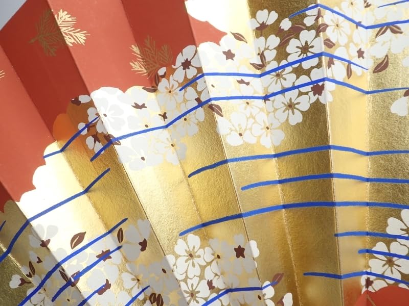 扇子　33cm 十松屋福井扇舗　七夕　仕舞扇　能楽　飾り扇　飾舞扇　舞踊　着物 Amazon.co.jp: 舞扇 扇子 京都 十松屋福井扇舗 能仕舞扇 謡曲 桜