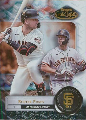 2022 Topps Gold Label Class 1#10 Buster Posey San Francisco Giants Baseball Card - GotBaseballCards