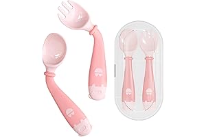 Deejoy Toddler Utensils with Travel Case: The Perfect On-The-Go Mealtime Solution