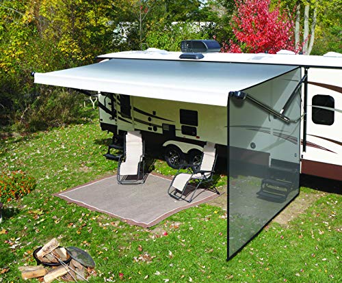 Solera Super Shade Side Panel for 5th Wheel, Travel Trailer and Motorhome RV Awnings, 8'