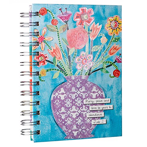 Floral Fancy Small Hardcover Wirebound Journal - Jude 2