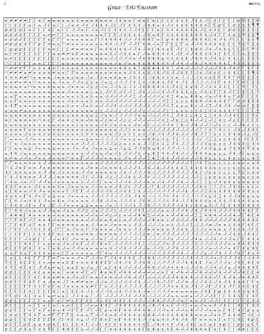 Miniatura 3 de Scarlet Quince ens001Grace por Eric enstrom de punto de cruz, diseño de gráfico