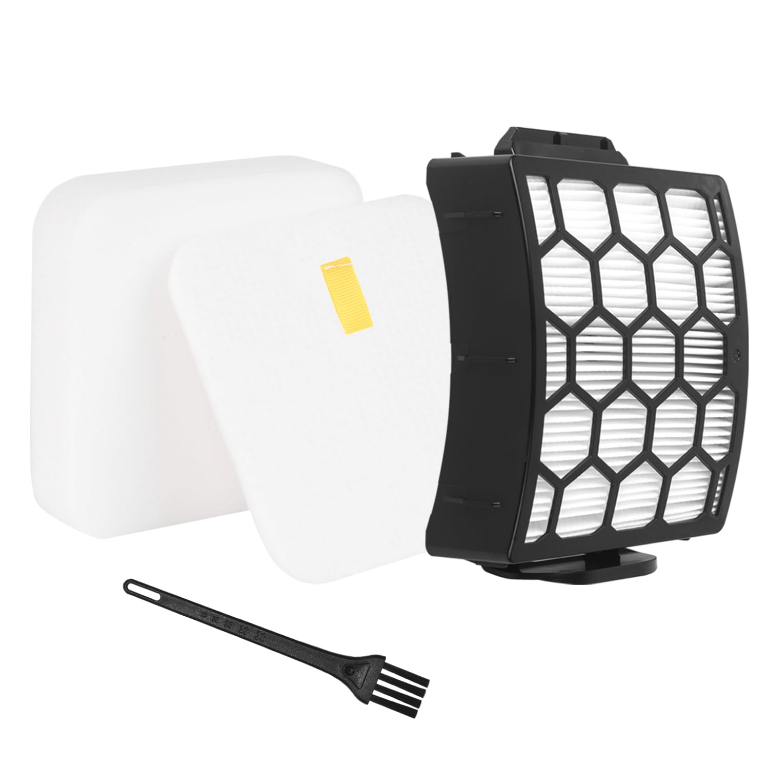 NZ780UKT Filters replacement for Shark Anti Hair Wrap Plus Lift-Away Upright Vacuum Cleaner NZ780 LA790UKT LA791UKT LA450UKT, includes 1 HEPA Post Motor Filters and 1 Foam & Felt Filters.