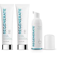 Regenerate Kit Completo Cura Dentale, 2 Dentifrici Avanzati + 1 Collutorio