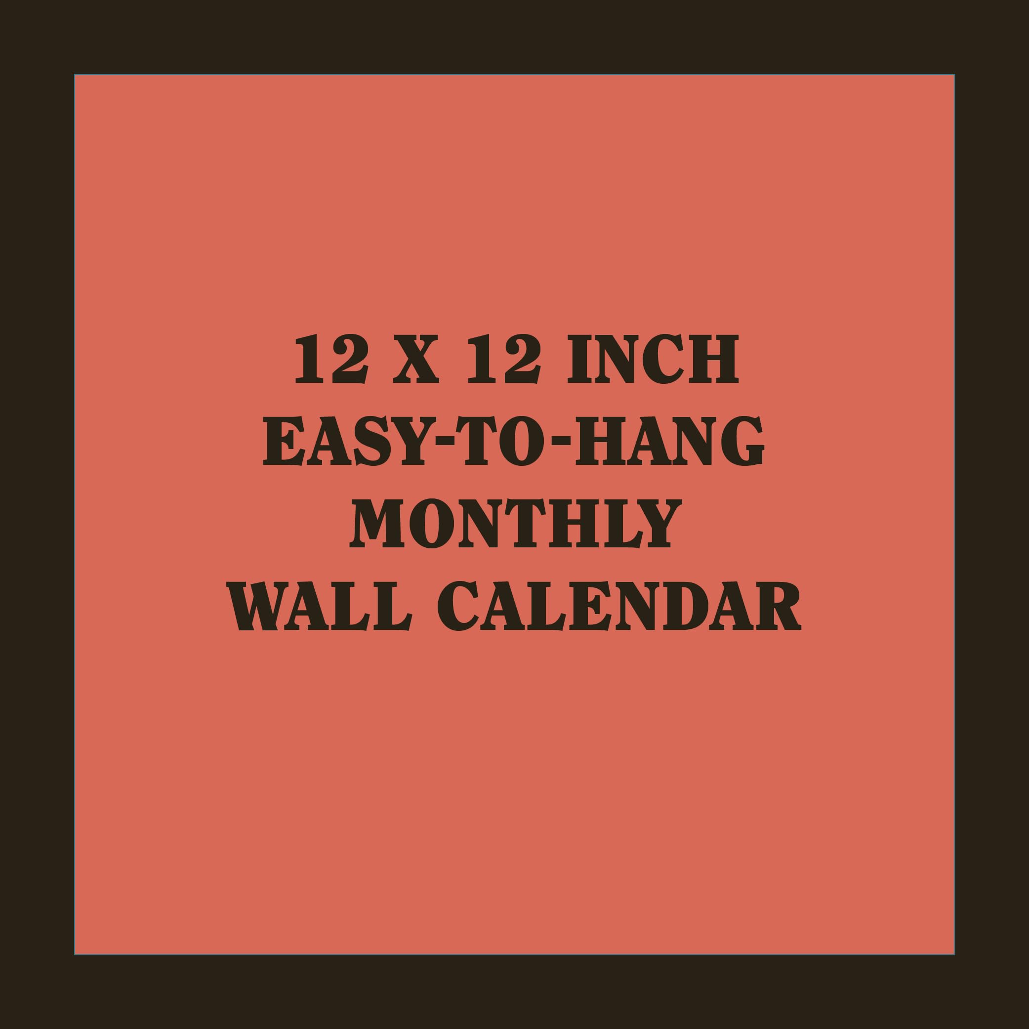 Classic Horror Movies 2026 Wall Calendar