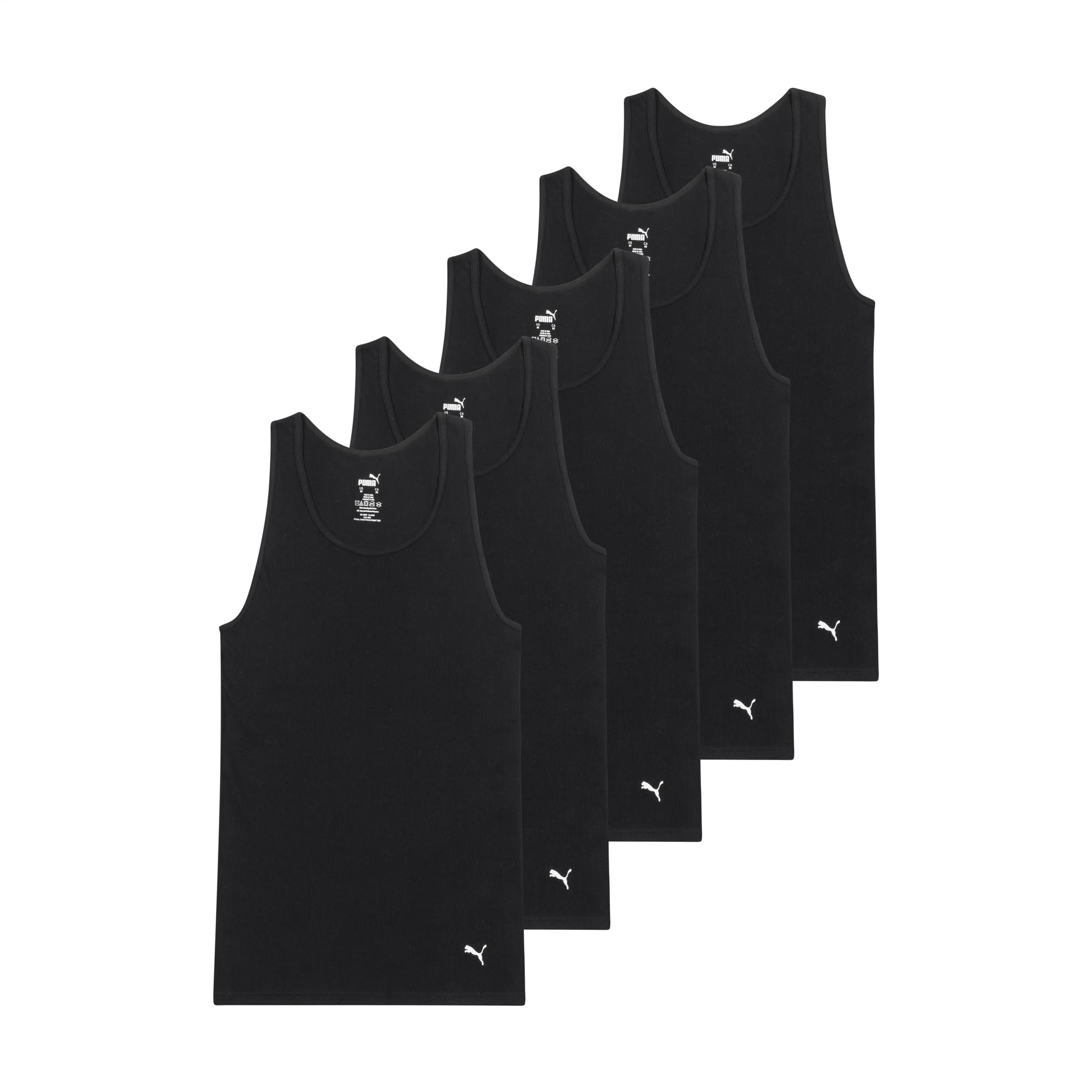 Puma 5-Pack Ribbed Tank