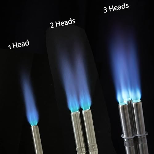 Miniatura 4 de 3 cabezas MAPPantorcha de propano para la soldadura de gas que suelda, soldadura fuerte