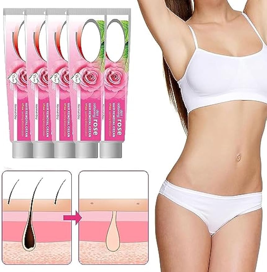 Miniatura 4 de Boen Crema Depiladora, 120g Crema Depiladora De Fresa, Natural Hair Removal Spray, Rema Depiladora Para Mujer Partes Intimas, Hair Removal Cream for