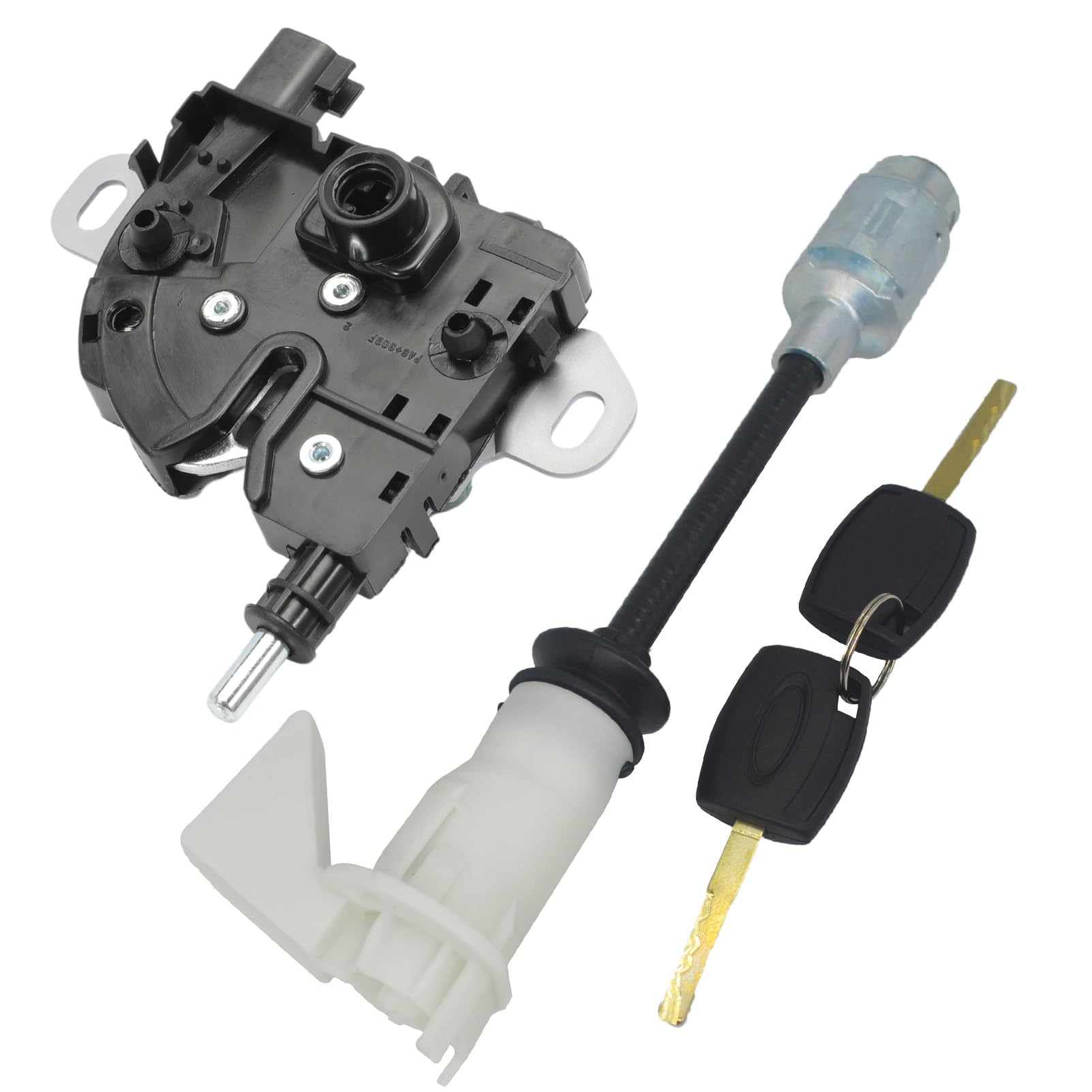 Pestillo de liberación de capó y bloqueo de capó compatible con Focus MK2, C-Max MK1, 1343577 3M5116700BC 3M5116700AC 24.8cm