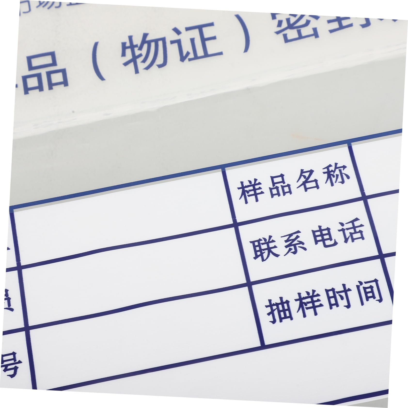 Paquet de Sécurité Plastique Transparent pour Dépôt D'espèces avec Bande Adhésive Inviolable 10pcs pour Protection de Preuves et Usage Bancaire Sécurisé