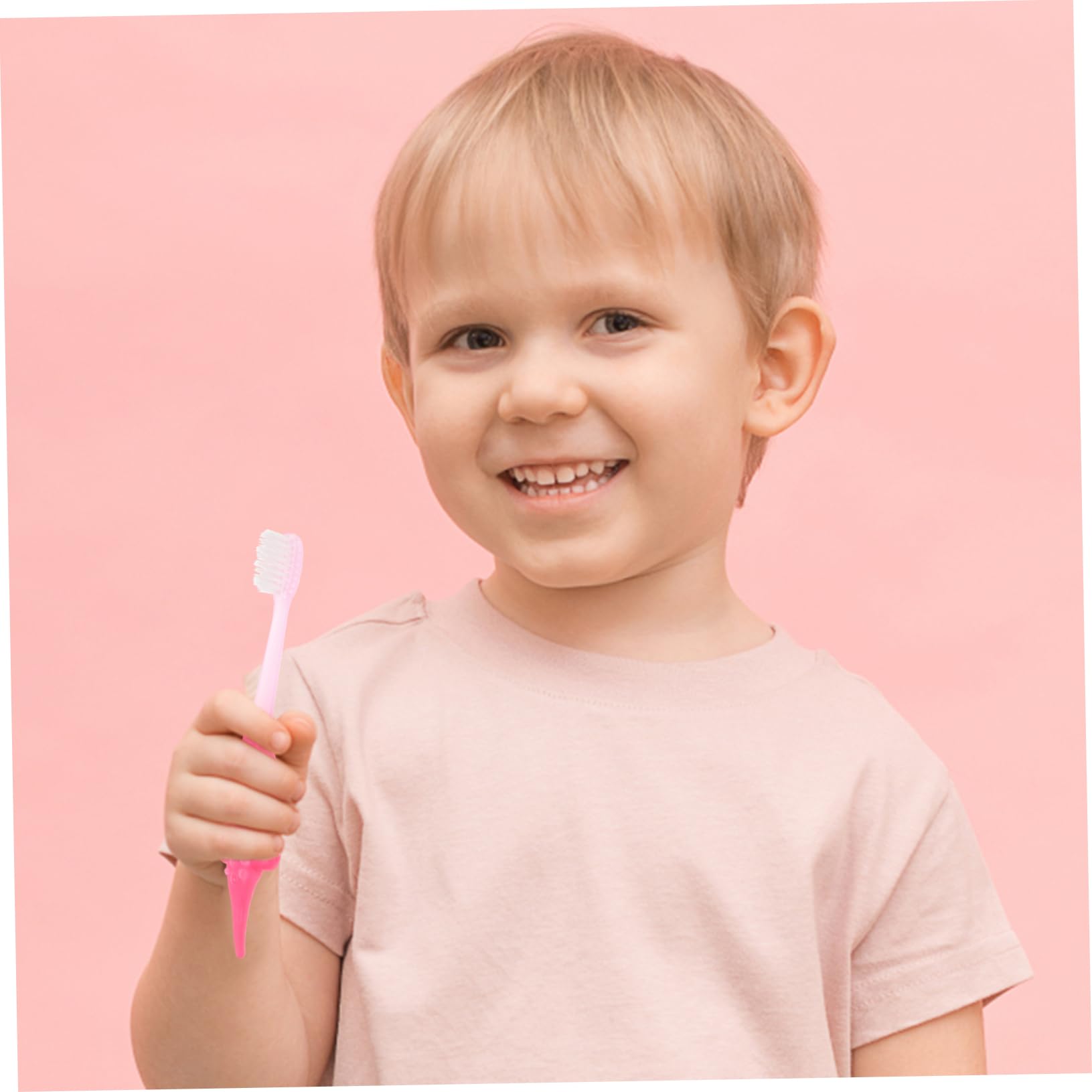 FRCOLOR 16 Pz Piccolo Spazzolino Da Dente Coccodrillo Bello Spazzolino Da Denti Per Bambini Coccodrillo Spazzolino Da Denti Infanzia Facile Orale Da Impugnare Strumenti Per I Neonati Pbt Piccola Testa