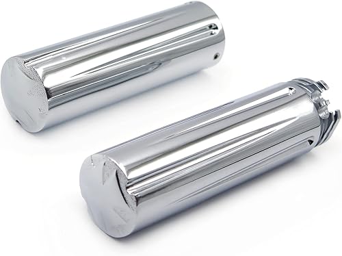 Miniatura 7 de Motocicleta Motocicleta Cruz End Estilo 1" Empuñaduras de mano para Harley Electra Glide Classic Chrome nuevo