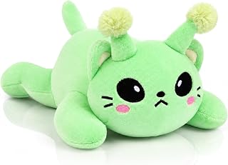 Alien Weighted Plush, Cute Stuffed Animal for Kids, Galaxy Buddy Space Gift | Soft Weighted Plush Toy, Cuddly Alien Buddy for Travel, Bedtime & Reading, Birthday Gift for Boys Girls & Space Fans,10in