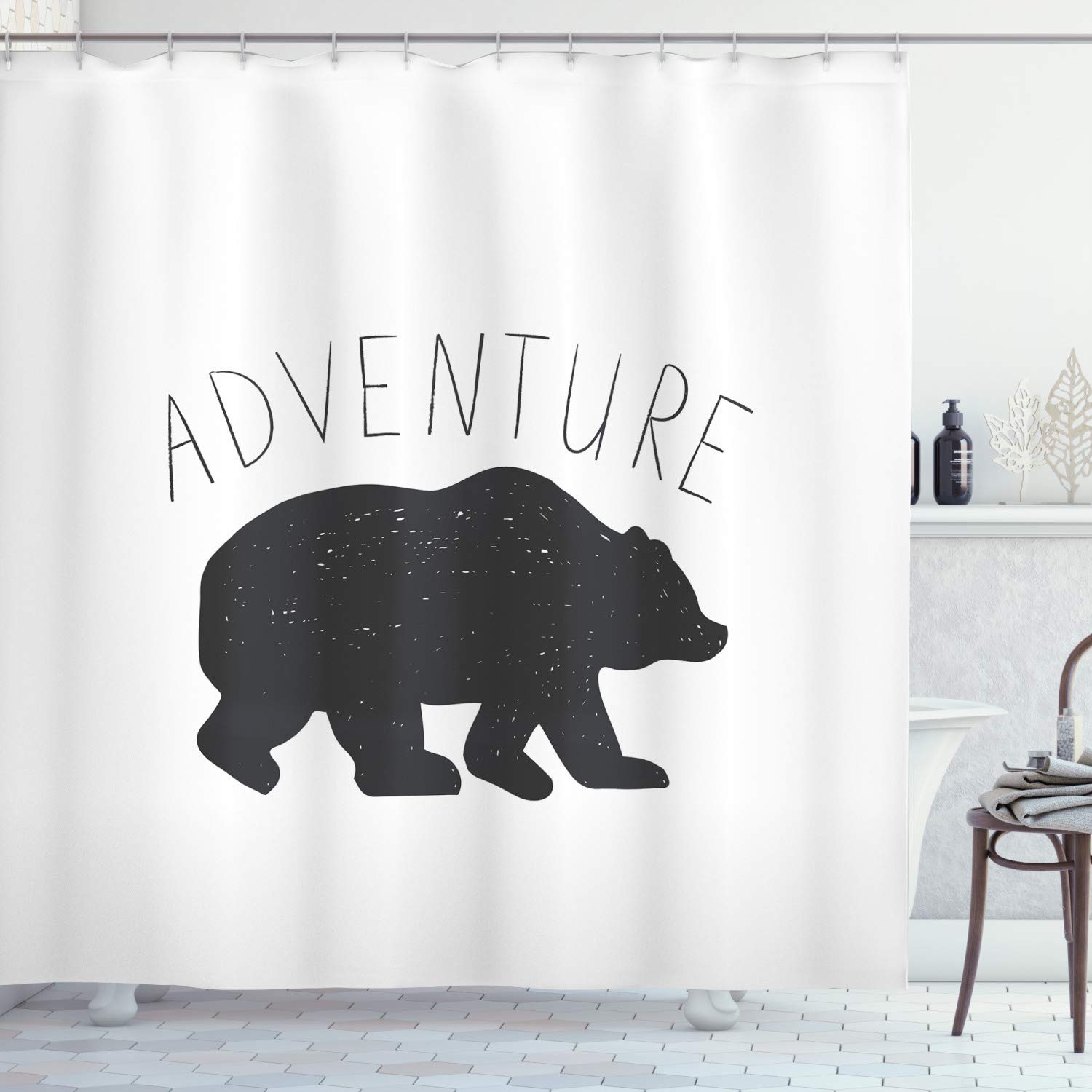 Bear Shower Curtains Curtains & Drapes